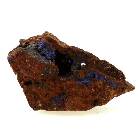 Azurite. 35.39 carats. Touissit, Jerada Province, Maroc