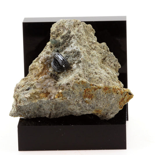 Quartz Chlorite + Hematite. 158.8 carats, Les Deux Alpes, Oisans, France