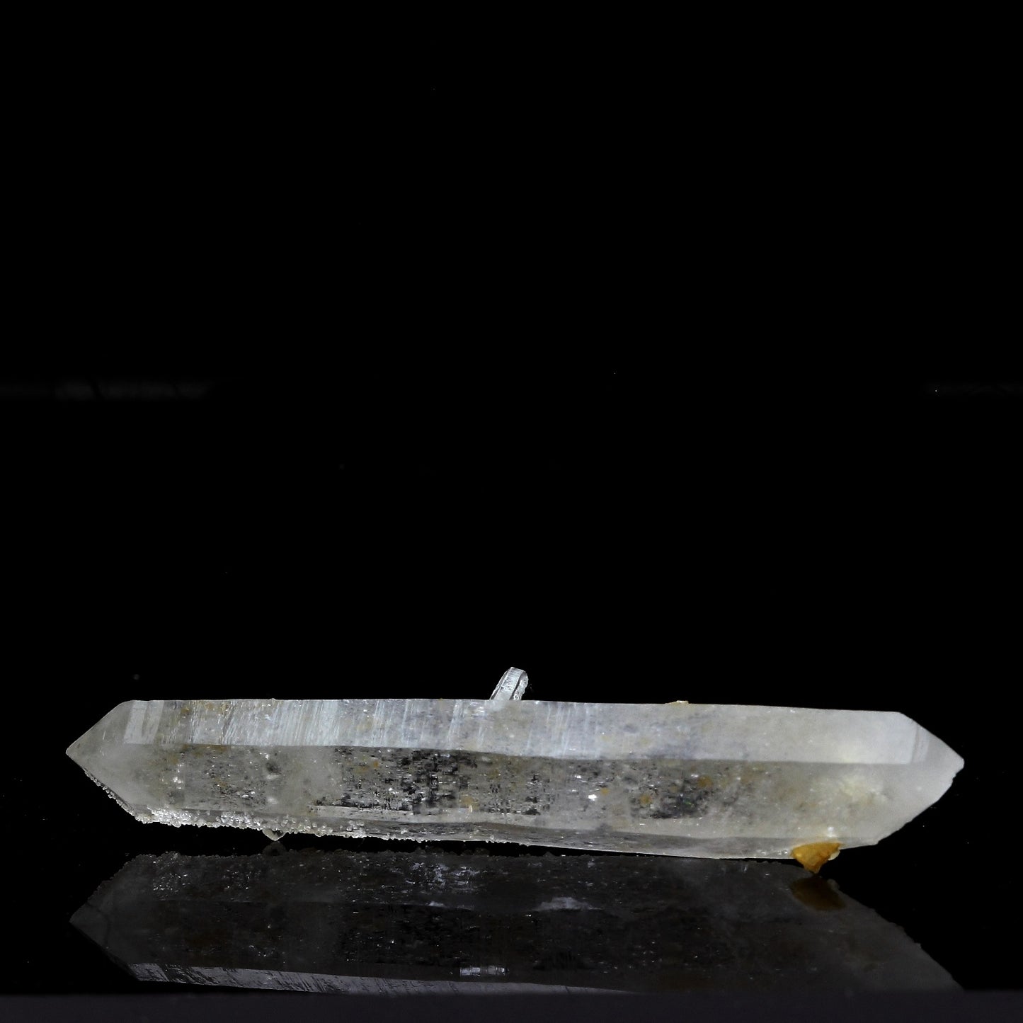 Quartz, Calcite, Siderite. 32.09 carats. Mésage Mine, Vizille, France