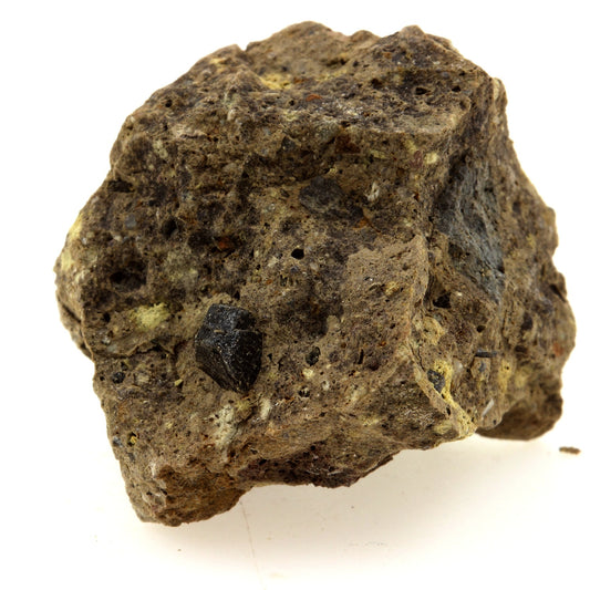 Augite. 69.6 carats. Salers, Cantal, France