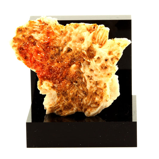 Vanadinite Baryte. 166.2 carats. Mibladen Mining District, Midelt, Maroc