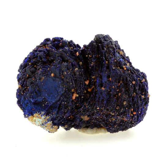 Chessylite (Azurite). 62.4 carats. Chessy-les-Mines, Rhône, France