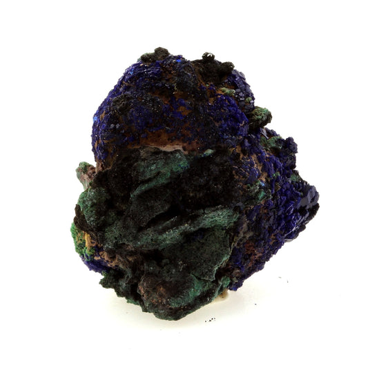 Chessylite (Azurite). 57.11 carats. Chessy-les-Mines, Rhône, France