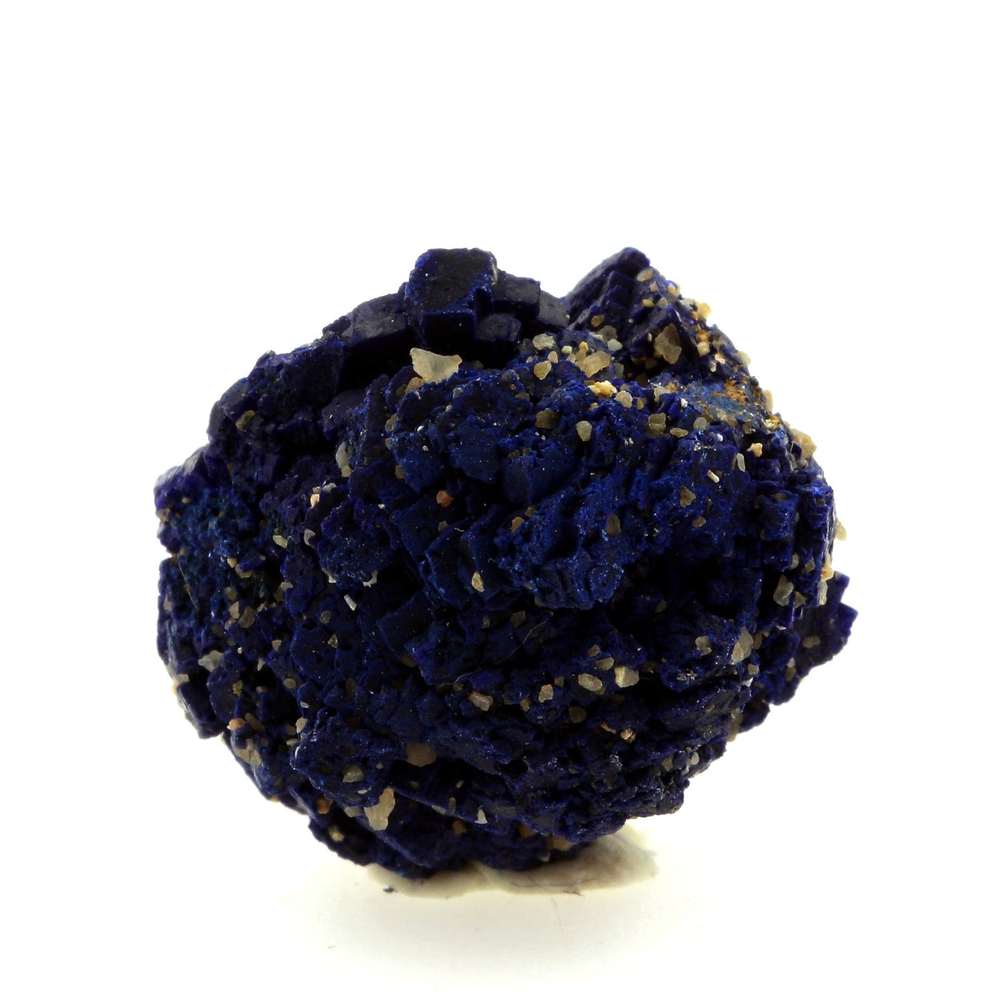 Chessylite (Azurite). 45.58 carats. Chessy-les-Mines, Rhône, France