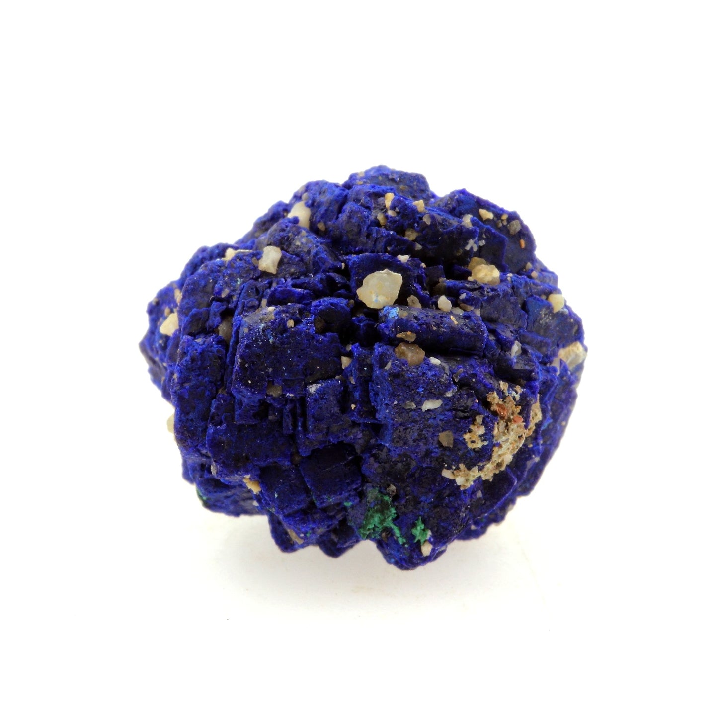 Chessylite (Azurite). 52.57 carats. Chessy-les-Mines, Rhône, France