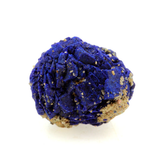 Chessylite (Azurite). 52.57 carats. Chessy-les-Mines, Rhône, France