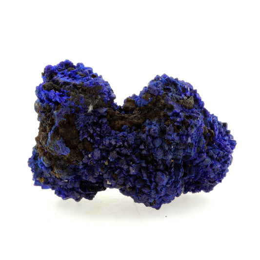 Chessylite (Azurite). 99.85 carats. Chessy-les-Mines, Rhône, France