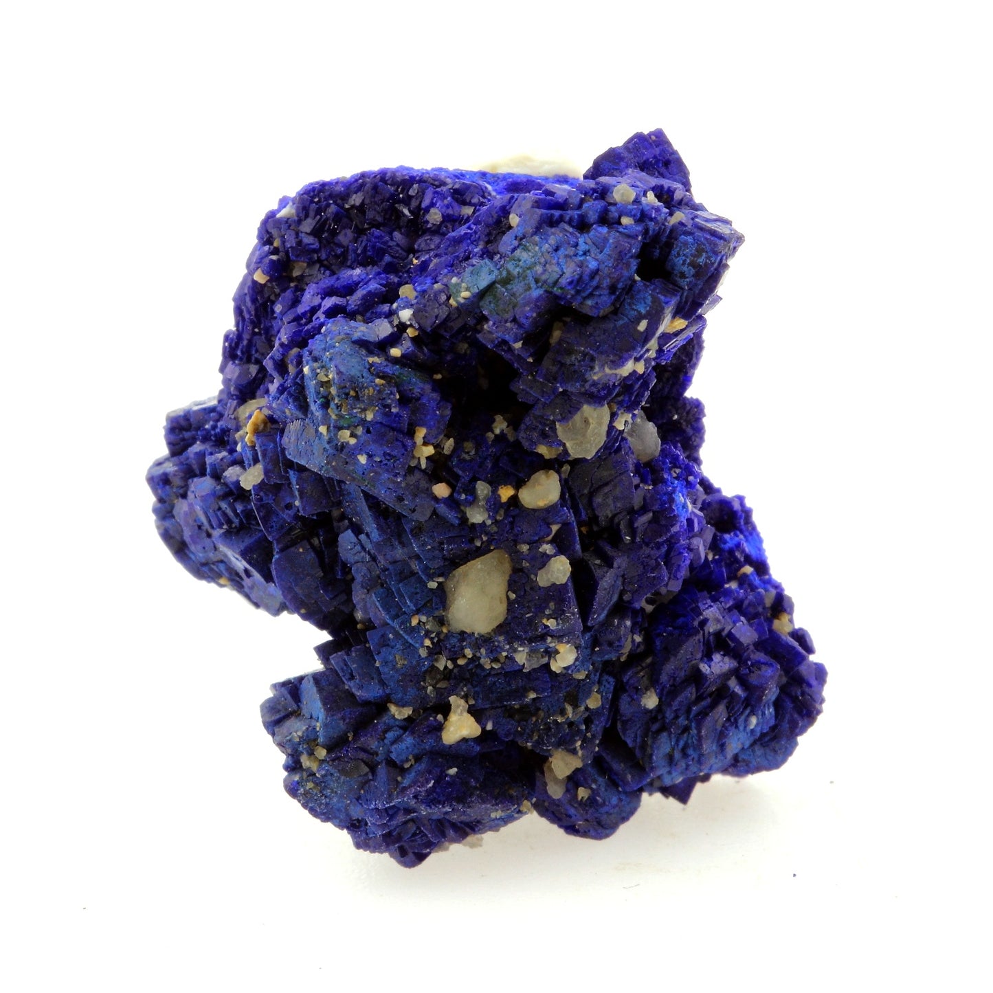 Chessylite (Azurite). 56.3 carats. Chessy-les-Mines, Rhône, France