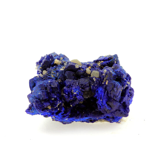 Chessylite (Azurite). 56.3 carats. Chessy-les-Mines, Rhône, France