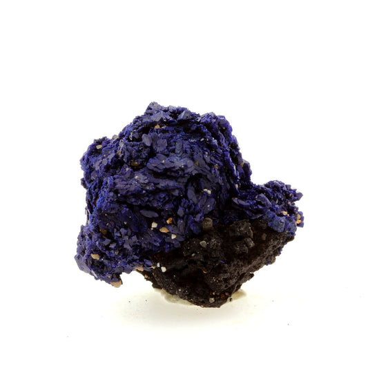 Chessylite (Azurite). 64.74 carats. Chessy-les-Mines, Rhône, France
