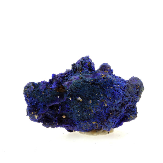 Chessylite (Azurite). 31.23 carats. Chessy-les-Mines, Rhône, France