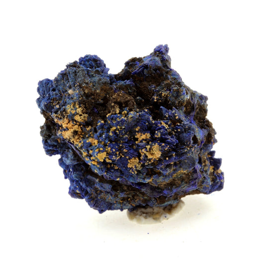 Chessylite (Azurite). 52.87 carats. Chessy-les-Mines, Rhône, France