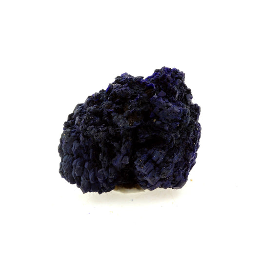 Chessylite (Azurite). 47.74 carats. Chessy-les-Mines, Rhône, France