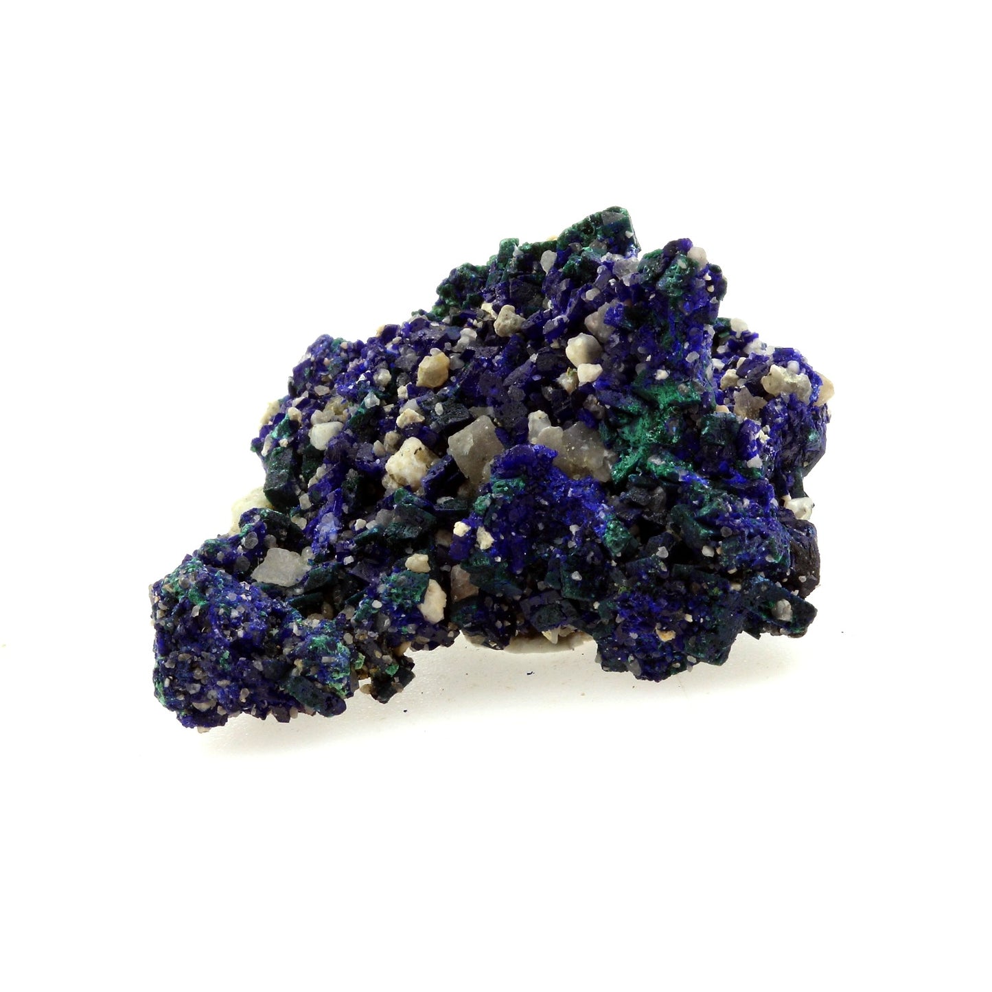 Chessylite (Azurite). 79.93 carats. Chessy-les-Mines, Rhône, France
