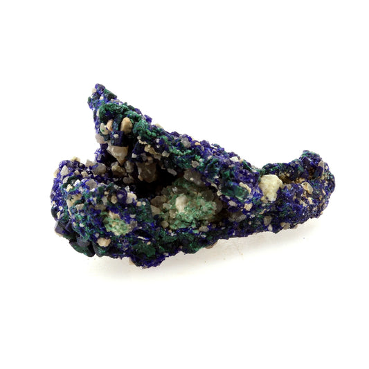 Chessylite (Azurite). 79.93 carats. Chessy-les-Mines, Rhône, France