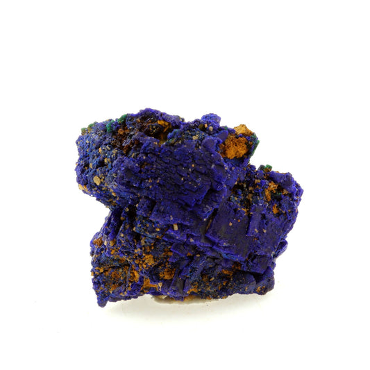 Chessylite (Azurite). 68.92 carats. Chessy-les-Mines, Rhône, France