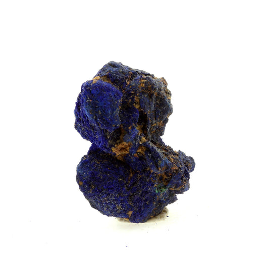 Chessylite (Azurite). 43.15 carats. Chessy-les-Mines, Rhône, France