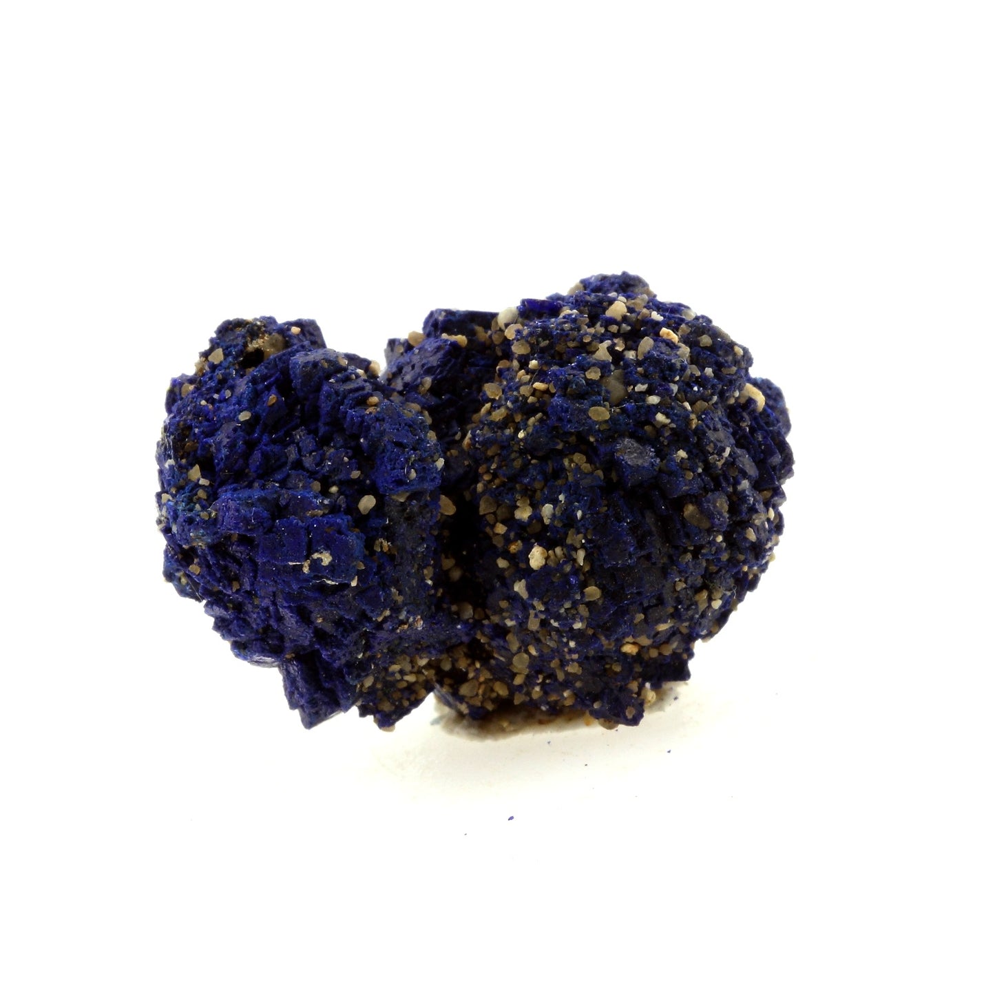 Chessylite (Azurite). 47.72 carats. Chessy-les-Mines, Rhône, France