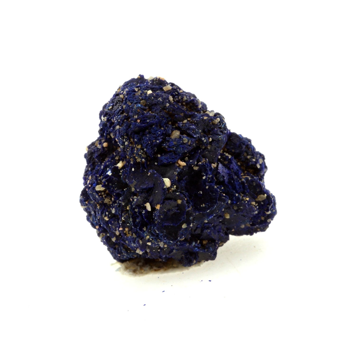 Chessylite (Azurite). 54.8 carats. Chessy-les-Mines, Rhône, France