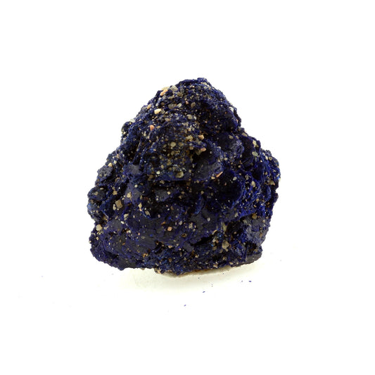 Chessylite (Azurite). 54.8 carats. Chessy-les-Mines, Rhône, France