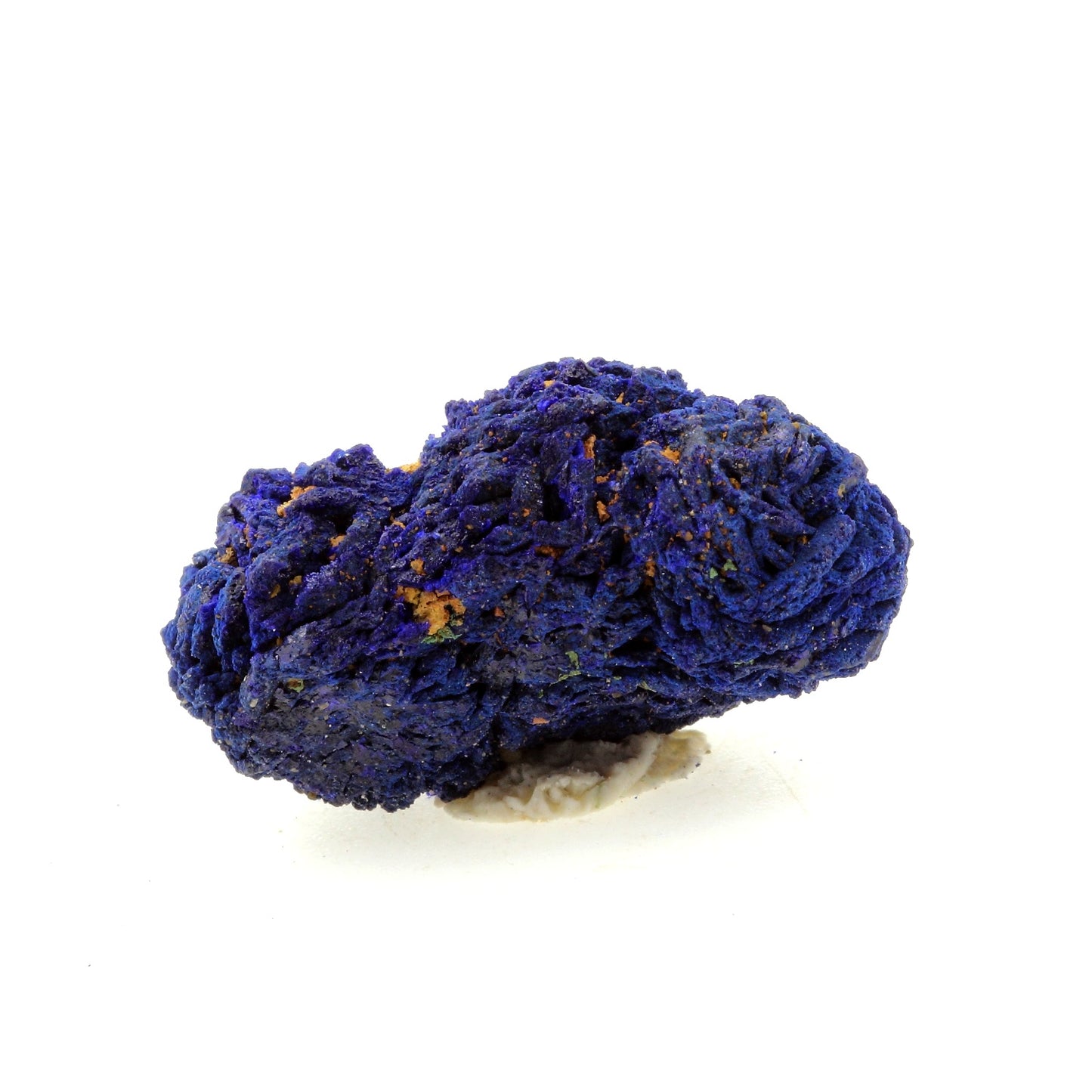 Chessylite (Azurite). 59.29 carats. Chessy-les-Mines, Rhône, France