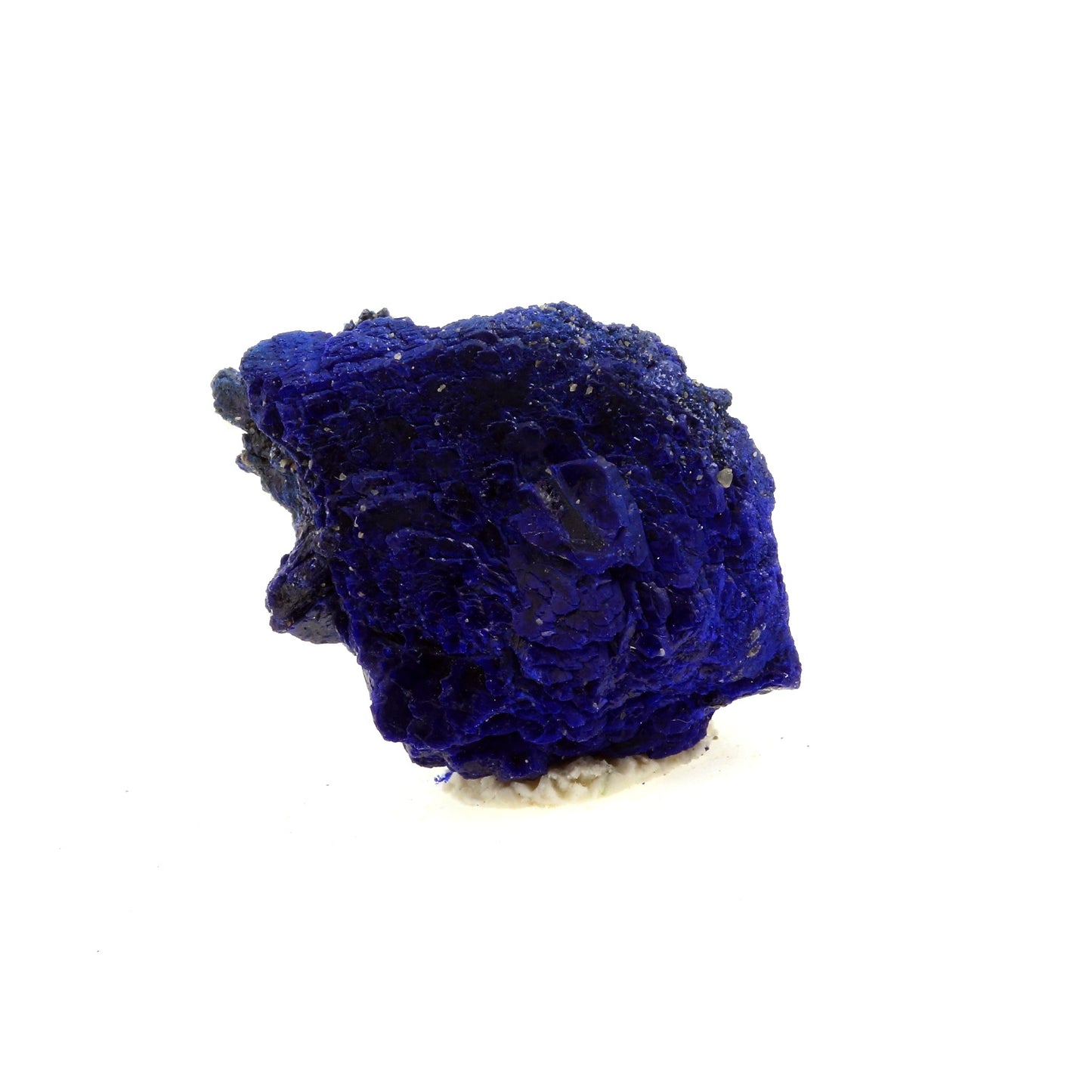 Chessylite (Azurite). 36.45 carats. Chessy-les-Mines, Rhône, France