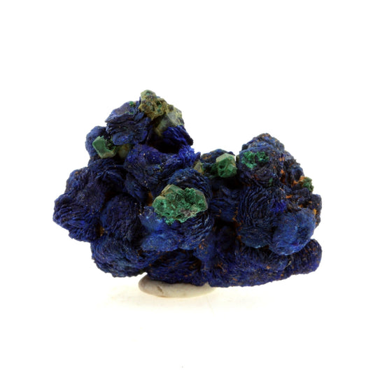 Chessylite (Azurite). 47.52 carats. Chessy-les-Mines, Rhône, France