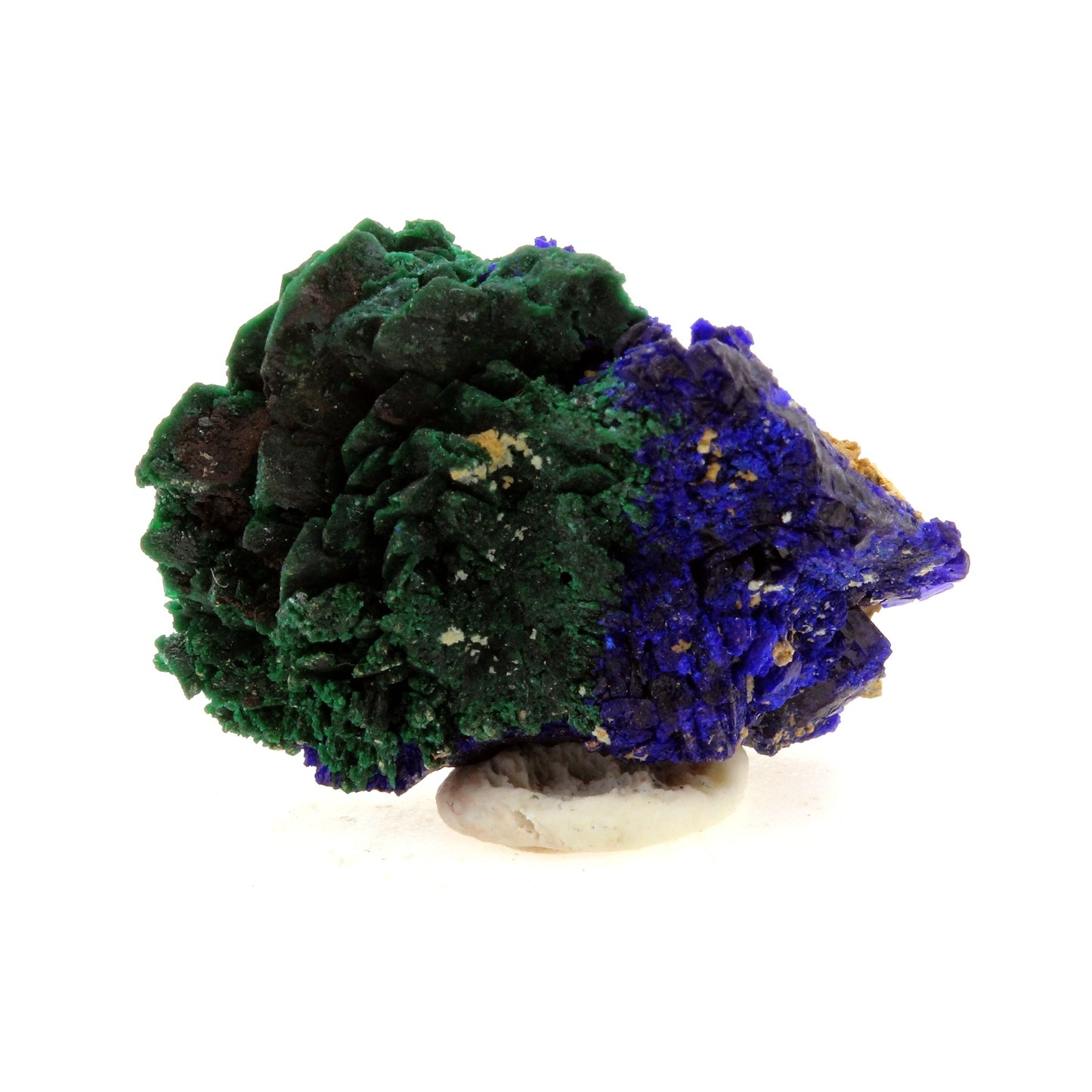 Chessylite (Azurite). 25.15 carats. Chessy-les-Mines, France