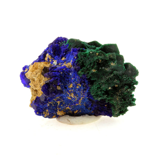 Chessylite (Azurite). 25.15 carats. Chessy-les-Mines, France