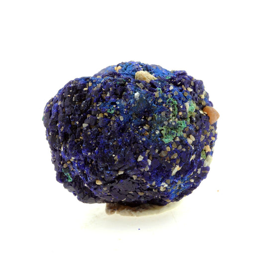 Chessylite (Azurite). 75.98 carats. Chessy-les-Mines, Rhône, France