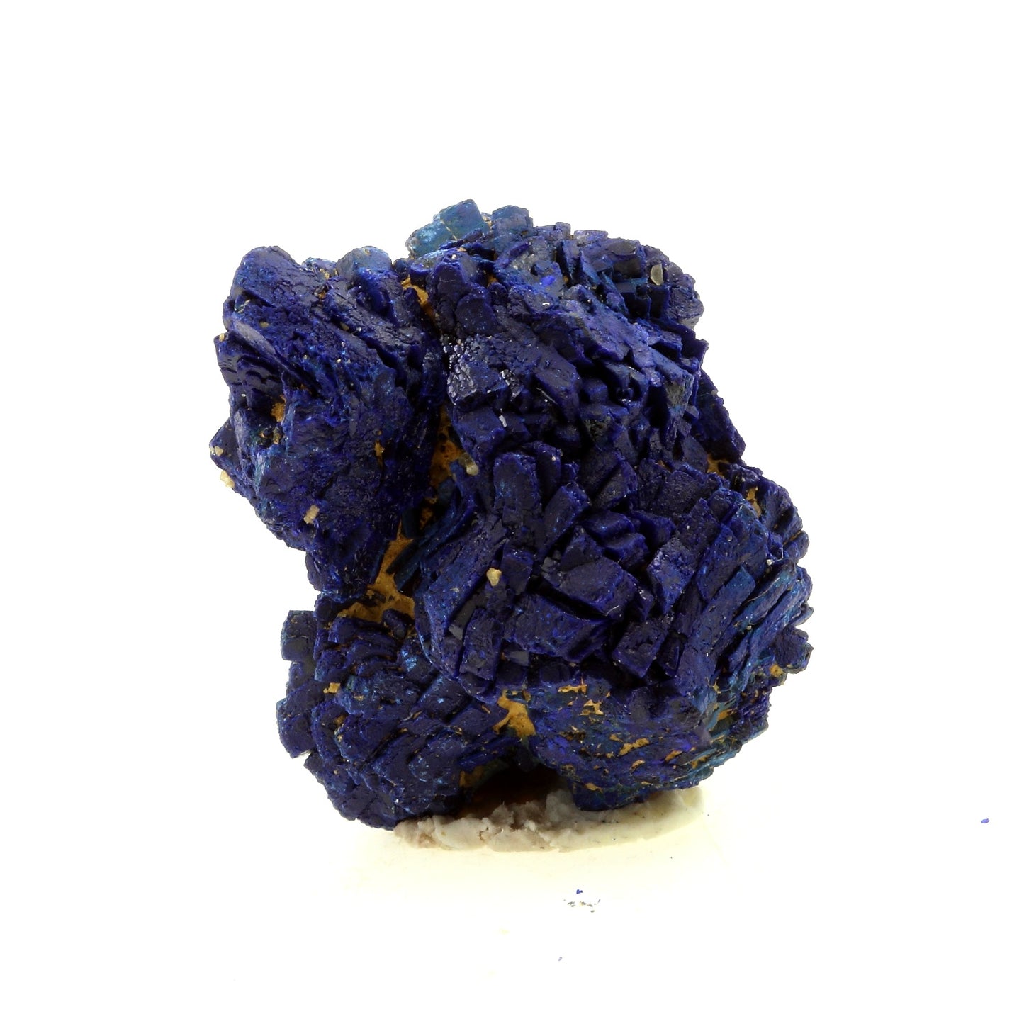 Chessylite (Azurite). 50.72 carats. Chessy-les-Mines, Rhône, France