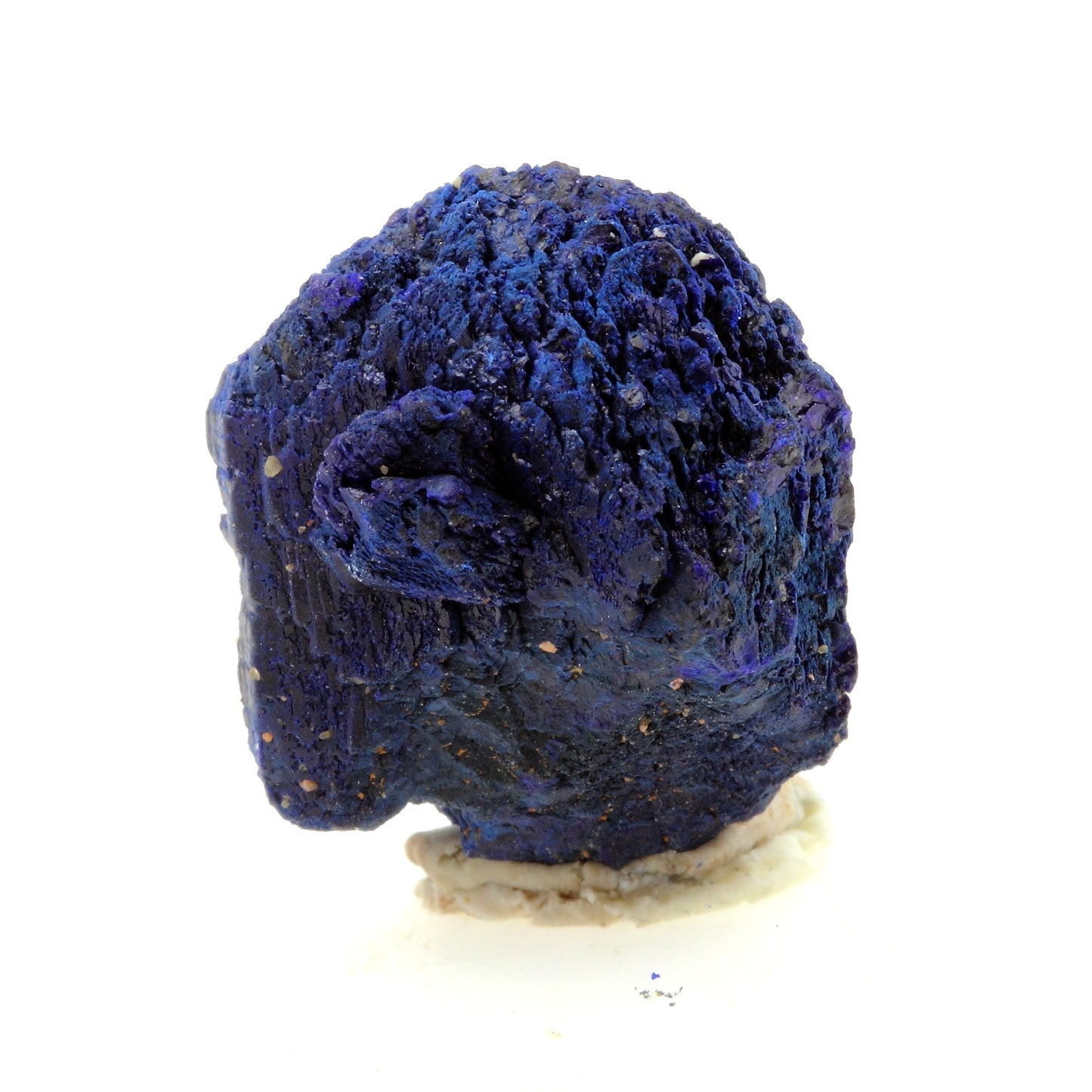 Chessylite (Azurite). 33.13 carats. Chessy-les-Mines, Rhône, France