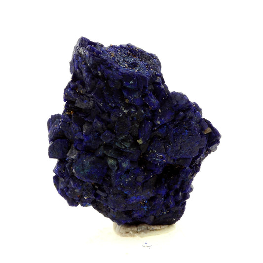 Chessylite (Azurite). 61.58 carats. Chessy-les-Mines, Rhône, France
