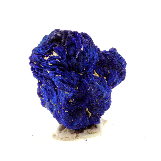 Chessylite (Azurite). 35.75 carats. Chessy-les-Mines, Rhône, France
