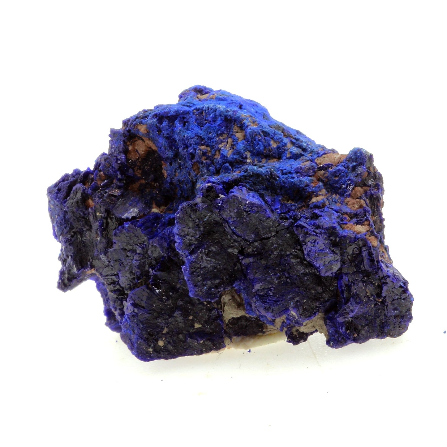 Chessylite (Azurite). 51.71 carats. Chessy-les-Mines, Rhône, France