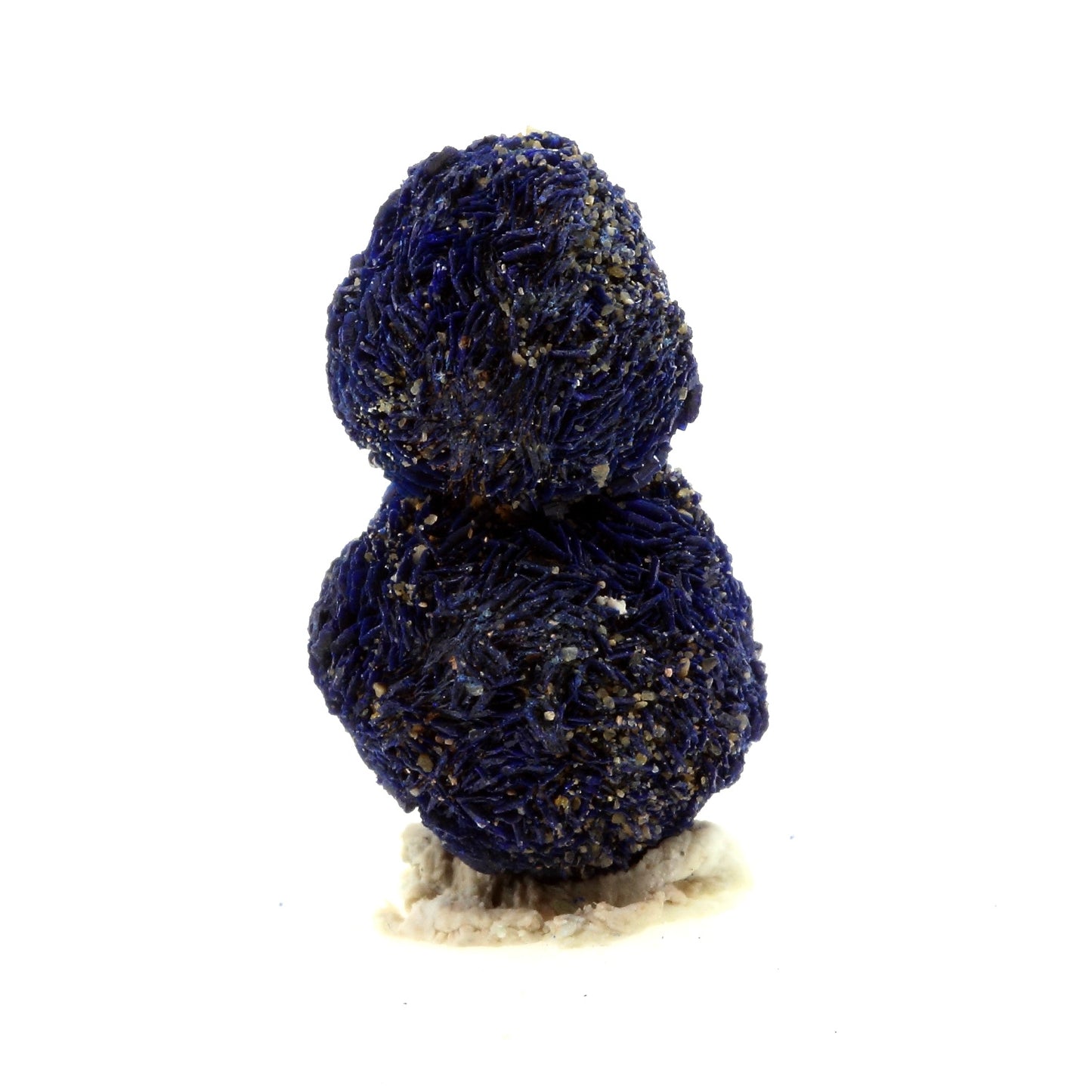 Chessylite (Azurite). 28.64 carats. Chessy-les-Mines, Rhône, France
