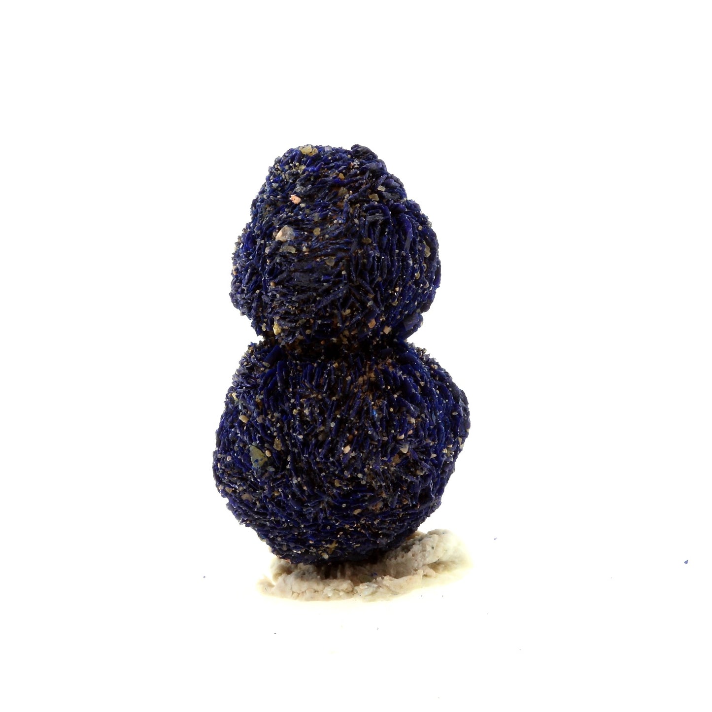 Chessylite (Azurite). 28.64 carats. Chessy-les-Mines, Rhône, France
