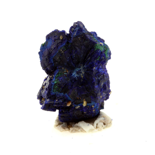 Chessylite (Azurite). 22.63 carats. Chessy-les-Mines, Rhône, France