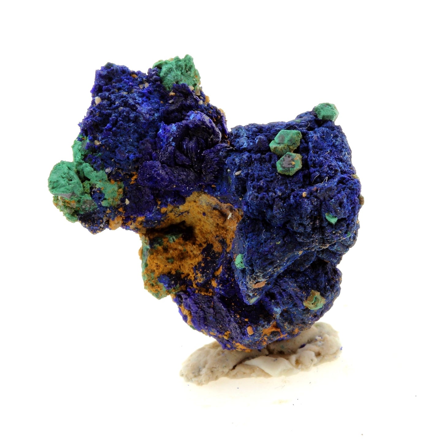 Chessylite (Azurite). 29.57 carats. Chessy-les-Mines, France