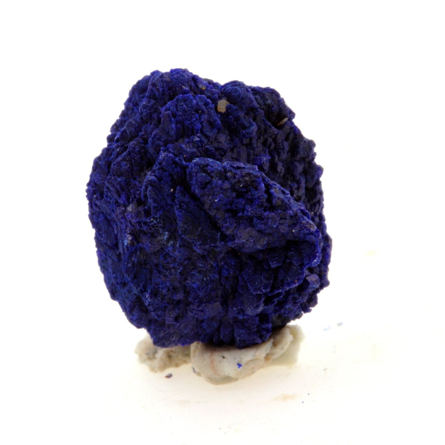 Chessylite (Azurite). 13.81 carats. Chessy-les-Mines, Rhône, France