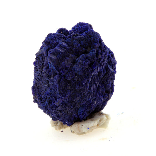 Chessylite (Azurite). 13.81 carats. Chessy-les-Mines, Rhône, France