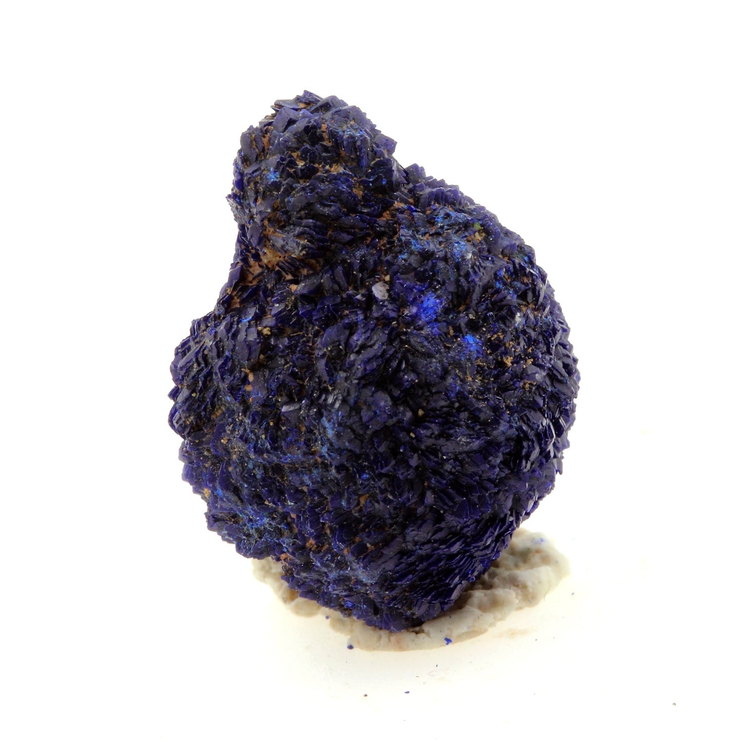 Chessylite (Azurite). 30.49 carats. Chessy-les-Mines, Rhône, France