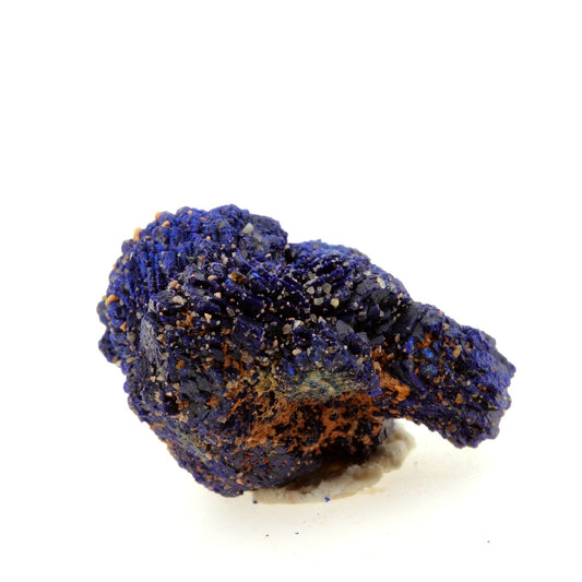 Chessylite (Azurite). 26.64 carats. Chessy-les-Mines, Rhône, France