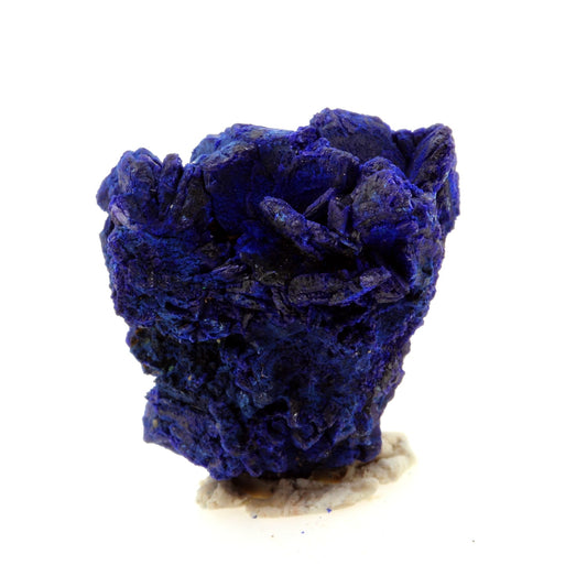Chessylite (Azurite). 36.34 carats. Chessy-les-Mines, Rhône, France