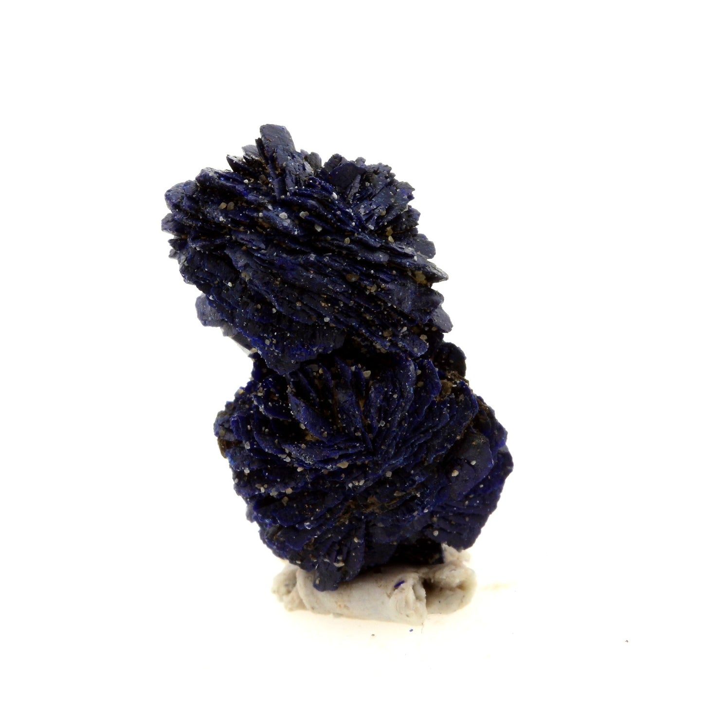 Chessylite (Azurite). 20.55 carats. Chessy-les-Mines, Rhône, France