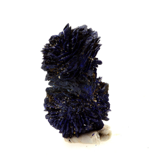 Chessylite (Azurite). 20.55 carats. Chessy-les-Mines, Rhône, France