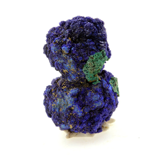 Chessylite (Azurite). 31.30 carats. Chessy-les-Mines, Rhône, France