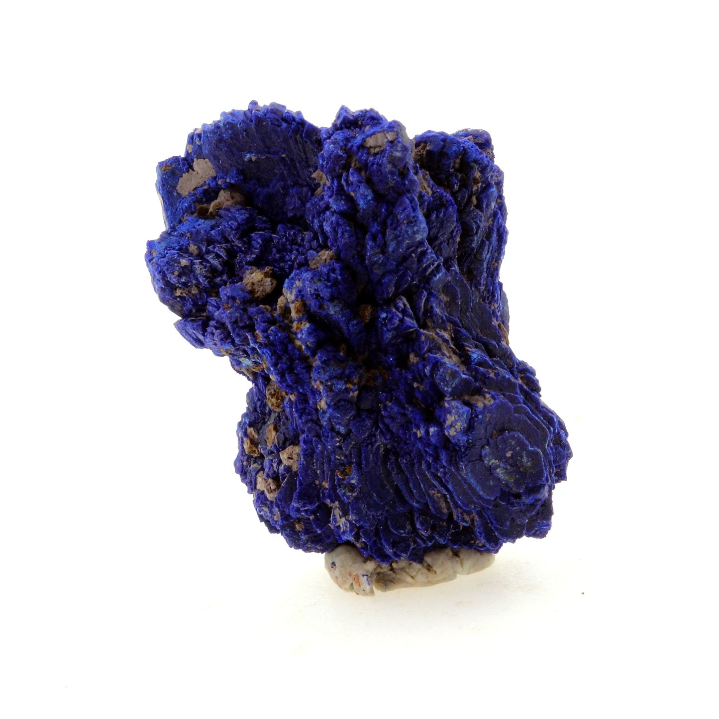 Chessylite (Azurite). 34.36 carats. Chessy-les-Mines, Rhône, France