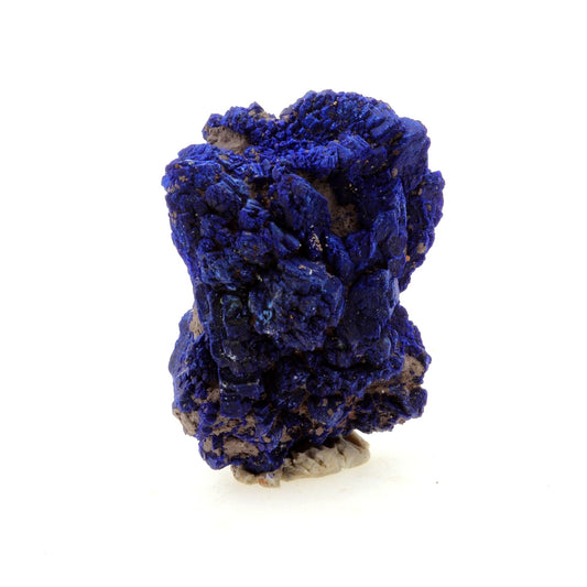 Chessylite (Azurite). 34.36 carats. Chessy-les-Mines, Rhône, France