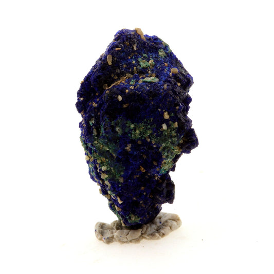 Chessylite (Azurite). 37.75 carats. Chessy-les-Mines, Rhône, France